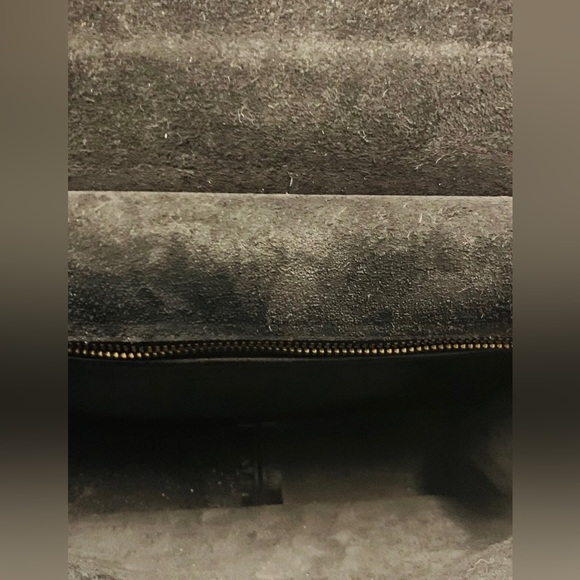 Vintage 90’s COACH Willis Black Leather Crossbody Satchel Bag 9927 USA - Picture 6 of 12